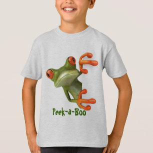 Peek-a-Boo Frog T-Shirt