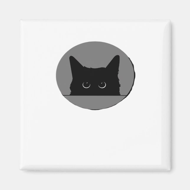 Peek-A-Boo Funny Magnet (Front)