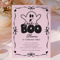 Peek A Boo Ghost Birthday 