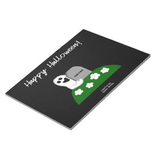 Peek-A-Boo Ghost Notepad (27.9 cm x 21.6 cm)