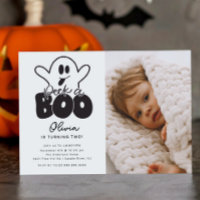 Peek A Boo Ghost Photo Birthday