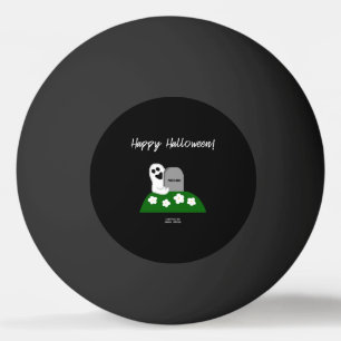 Peek A Boo Ghost Ping Pong Ball