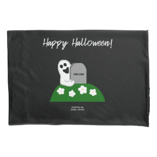 Peek A Boo Ghost Standard Pillowcase