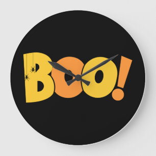Peek-a-Boo Ghost Wall Clock