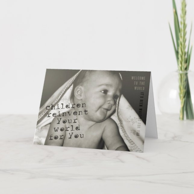 PEEK-A-BOO Greeting Card (Front)