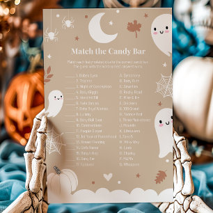 Peek a Boo Halloween Baby Shower Match Candy Game