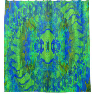 Peek-a-boo in the Sea.... Shower Curtain
