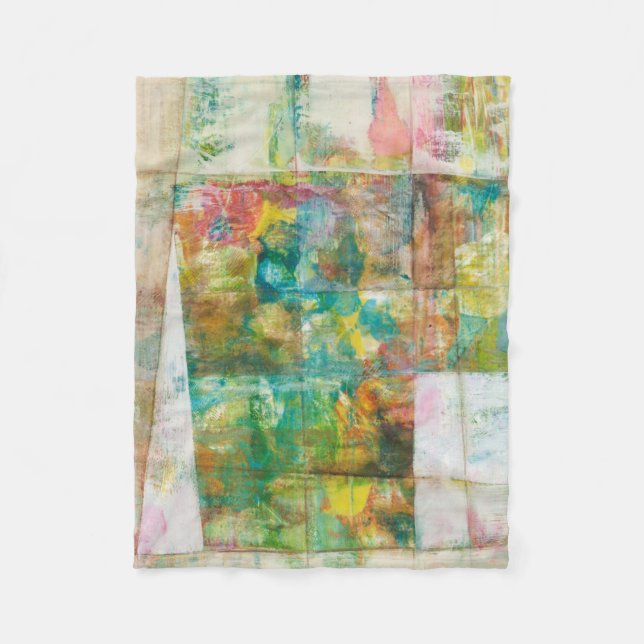 Peek a boo IV Fleece Blanket (Front)