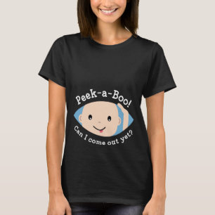 Peek-A-Boo Maternity T-Shirt