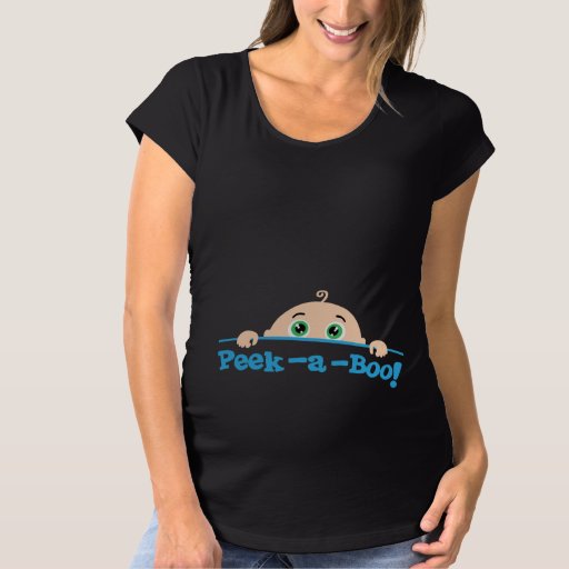 Peek a Boo Maternity T-shirt - 28.00 Peek a Boo Maternity T-shirt
