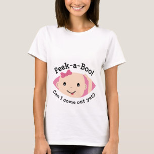 Peek-A-Boo Maternity T-Shirt