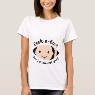 Peek-A-Boo Maternity T-Shirt