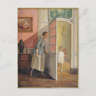 Peek-a-Boo Postcard