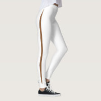 Peek-a-boo Side Stripe Dark Brown Black Skin Flesh