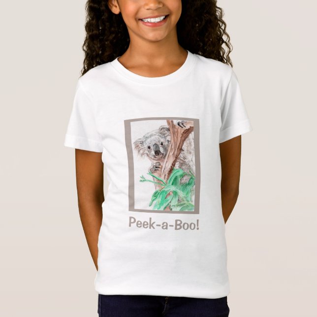 Peek-a-Boo!  T-Shirt (Front)