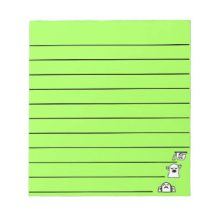 Peek-A-Boos Notepad