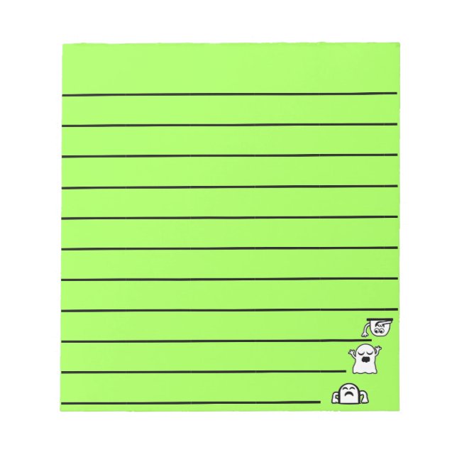 Peek-A-Boos Notepad (Front)