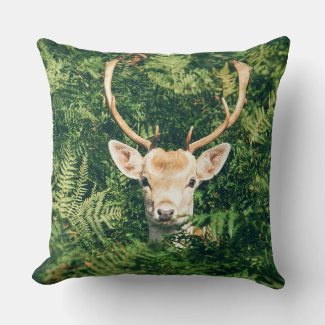 Peek a Deer  Cushion (Front)