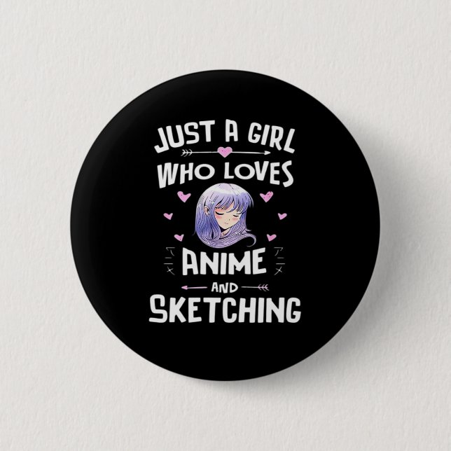 Peekabo Anime Classic 6 Cm Round Badge (Front)