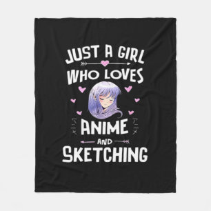 Peekabo Anime Classic Fleece Blanket