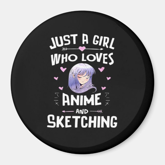 Peekabo Anime Classic Magnet (Front)