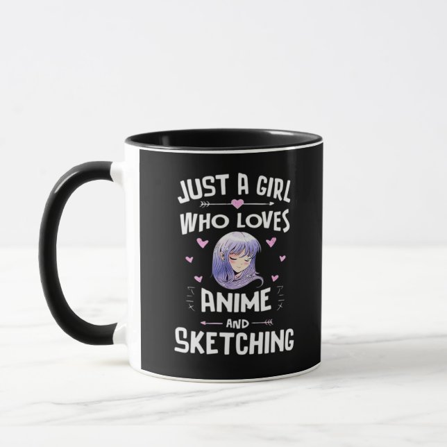 Peekabo Anime Classic Mug (Left)