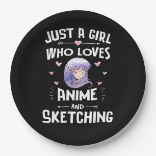 Peekabo Anime Classic Paper Plate