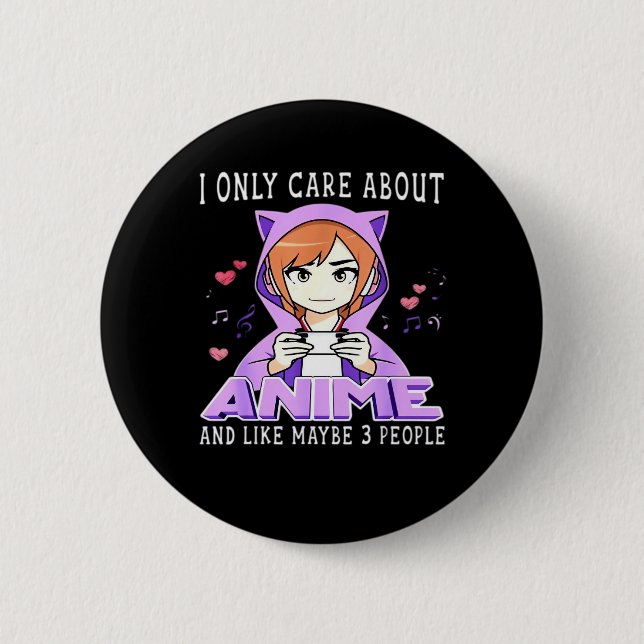 Peekabo Anime Manga 6 Cm Round Badge (Front)