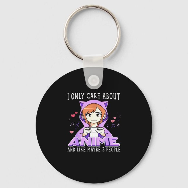 Peekabo Anime Manga Key Ring (Front)