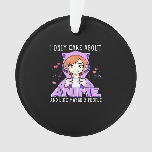 Peekabo Anime Manga Ornament (Front)