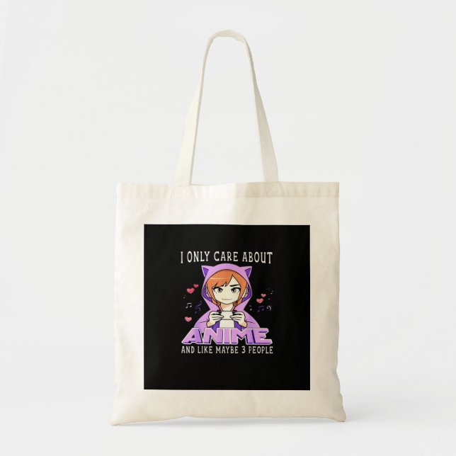 Peekabo Anime Manga Tote Bag (Front)