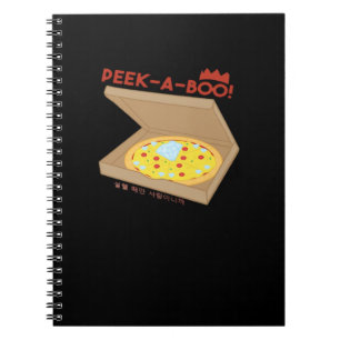 Peekabo Basic & Funny Design  Notebook