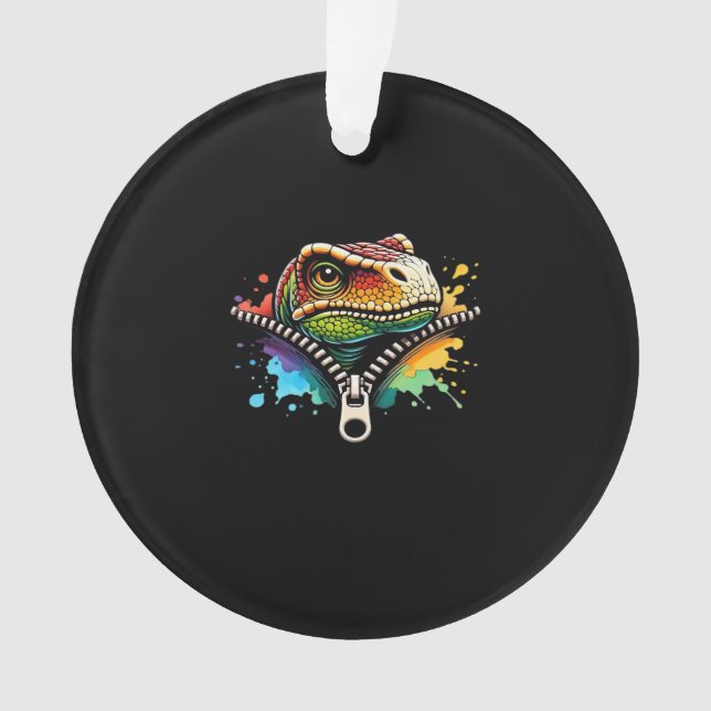Peekabo Design For Halloween Ornament (Front)