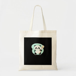 Peekabo Panda Tote Bag