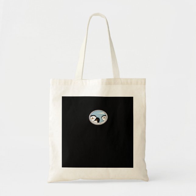 Peekabo Penguins Tote Bag (Front)