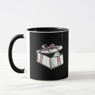 Peekabo Present Mug