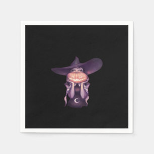 Peekabo Pumpkin Napkin