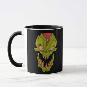 Peekabo Skull Mug
