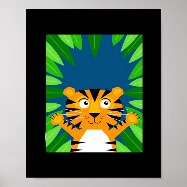 Peekabo Tiger Poster (Front)
