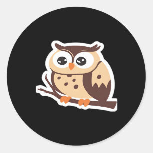 Peekabo Viral Halloween Classic Round Sticker