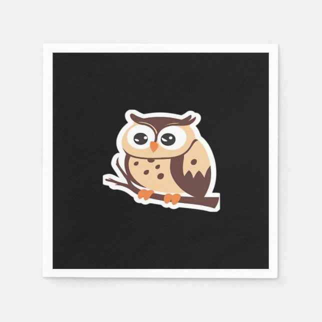 Peekabo Viral Halloween Napkin (Front)