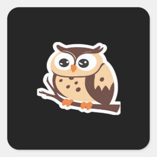 Peekabo Viral Halloween Square Sticker