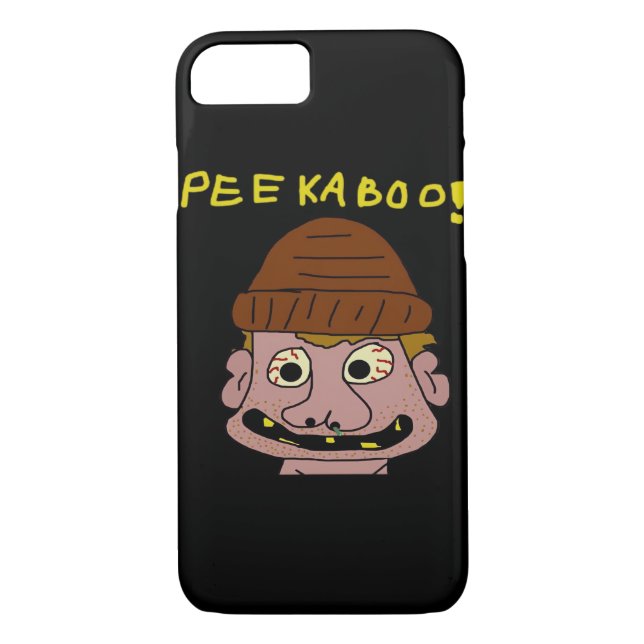 Peekabo Weird Man Case-Mate iPhone Case (Back)