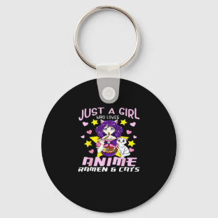 Peekaboo Anime Chibi Key Ring