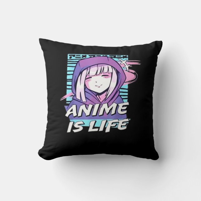 Peekaboo Anime Funny Cushion (Front)