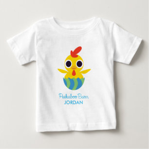 Peekaboo Barn Easter   Bandit the Chick 2 Baby T-Shirt