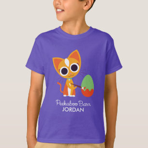 Peekaboo Barn Easter Purrl the Cat T-Shirt