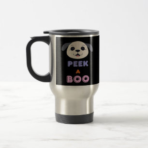 Peekaboo Basic Design Travel Mug