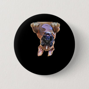 Peekaboo Boxer 6 Cm Round Badge