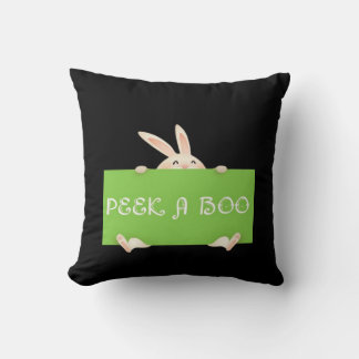 Peekaboo Bunny Cushion